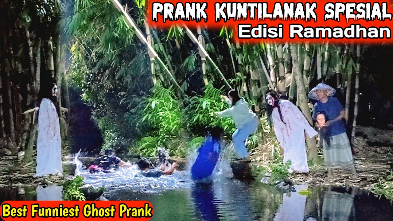 Kompilasi Prank Kuntilanak Edisi Spesial Ramadhan - Funniest Ghost Prank