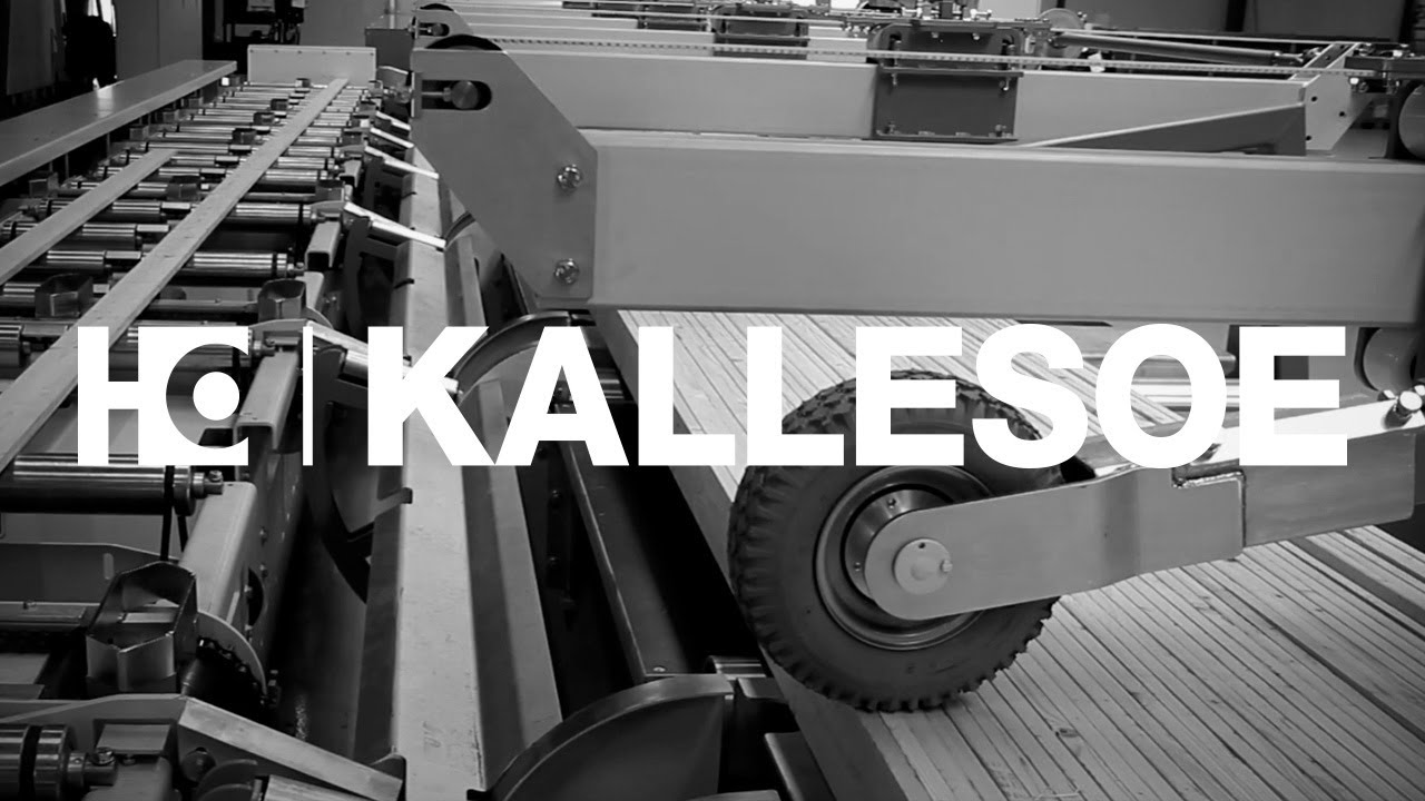 Glulam Press Line from Kallesoe Machinery