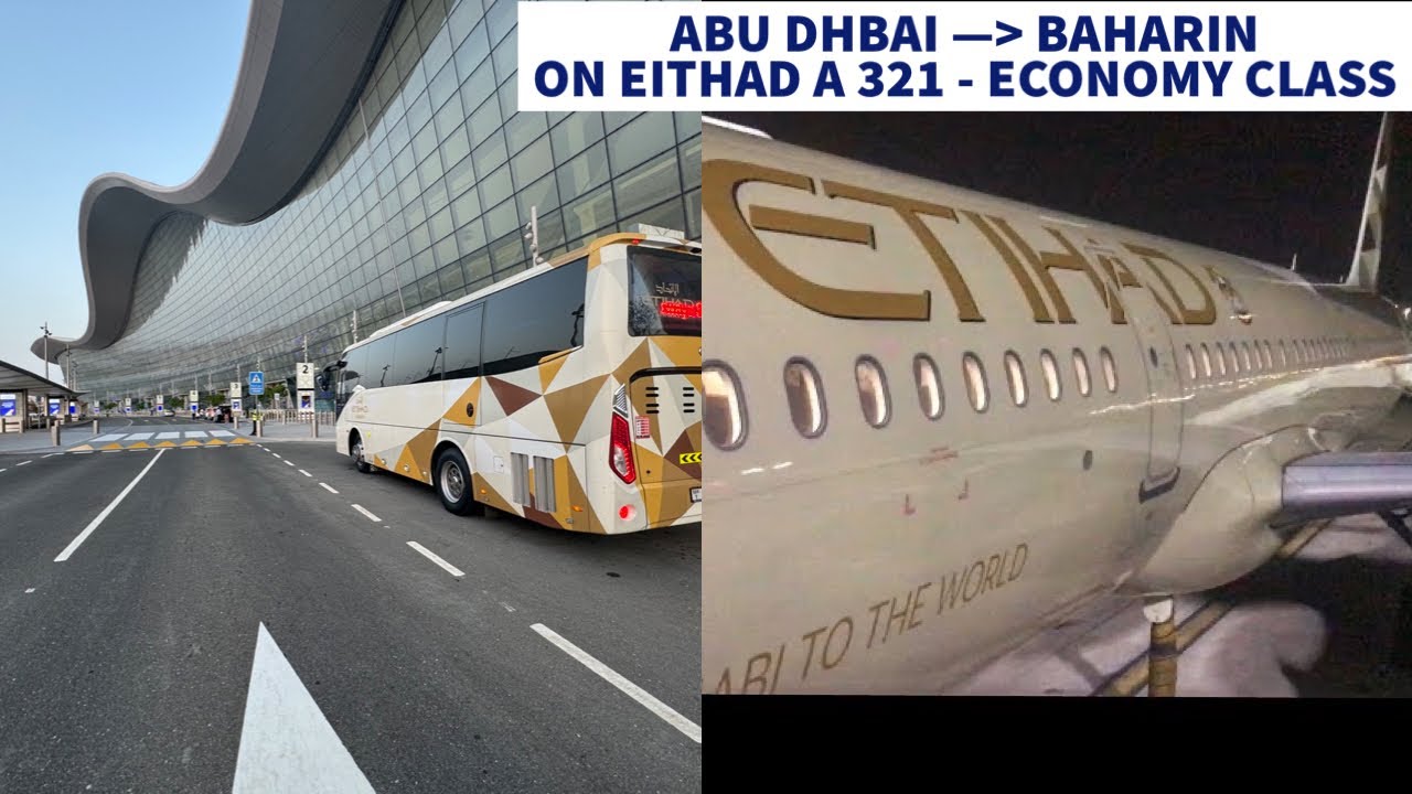 Abu Dhabi to Bahrain on ETIHAD AIRWAYS