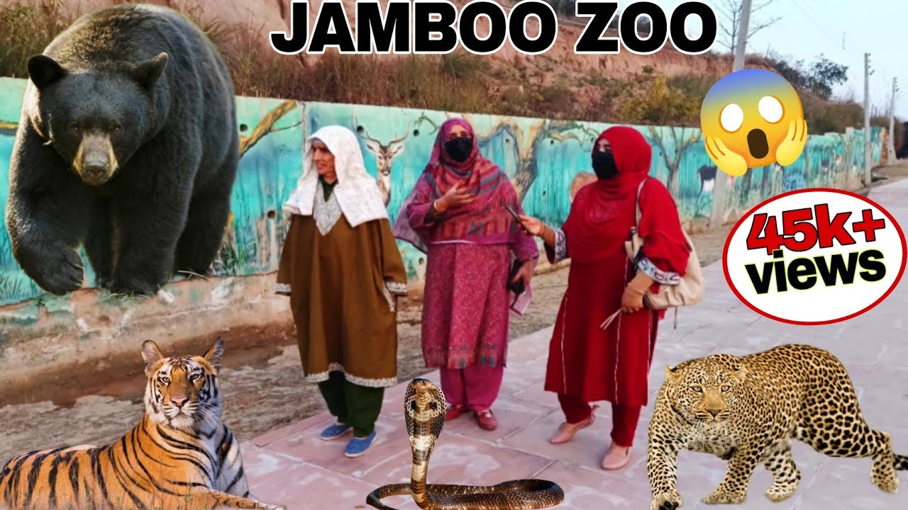 Jambu Zoo Jammu | Itne Sare Bade Bade Janvar 😱| Dadi Aur Saas Ka Reaction😳| Family Vlog