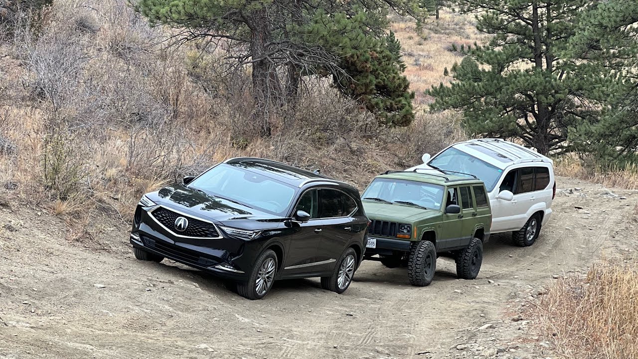 2022 Acura MDX SH-AWDy Takes On The Out of Spec Hill Climb Challenge