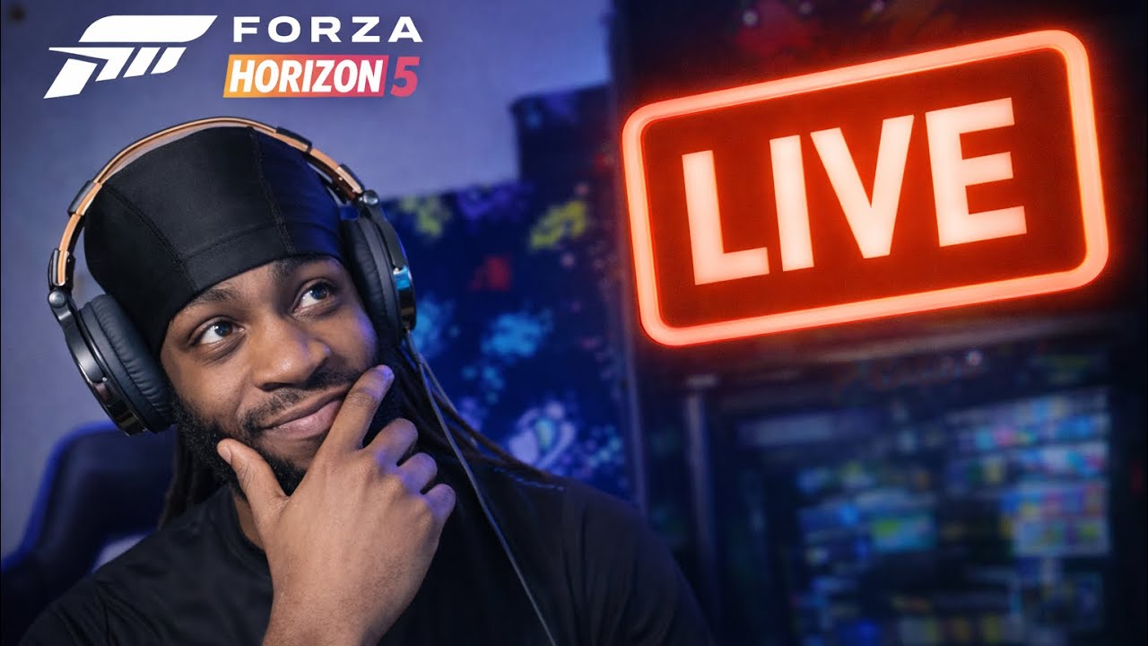 🔴Vertical POV Forza H5 - (PC) Moza R3 Steering Wheel Livestream❗️