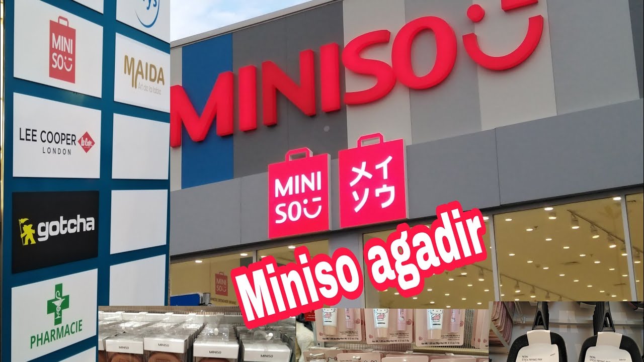 miniso agadir / حقائب ومنضمات اكسسوارات💍مكياج💄🎧باثمنة مناسبة