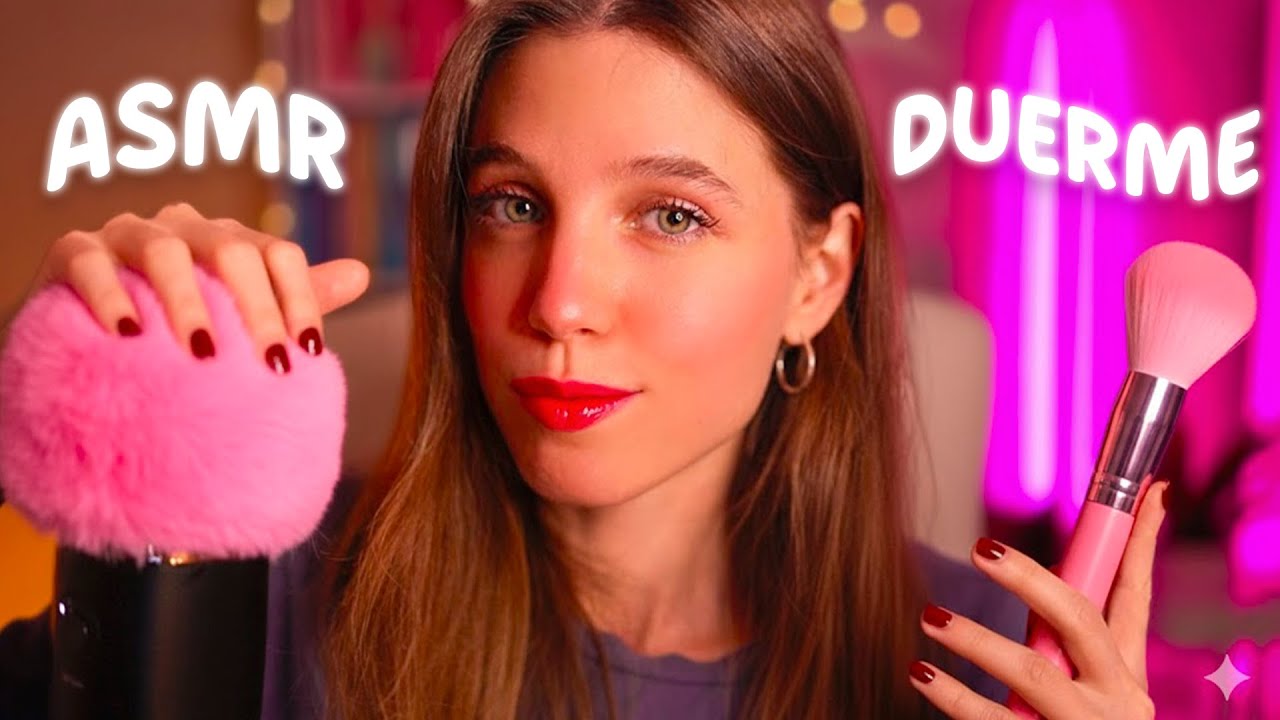 ASMR PARA DORMIR EN MENOS DE 20 MINUTOS ACARICIANDO EL MICRÓFONO 💆🏼‍♀️✨ (Los sonidos más relajantes)