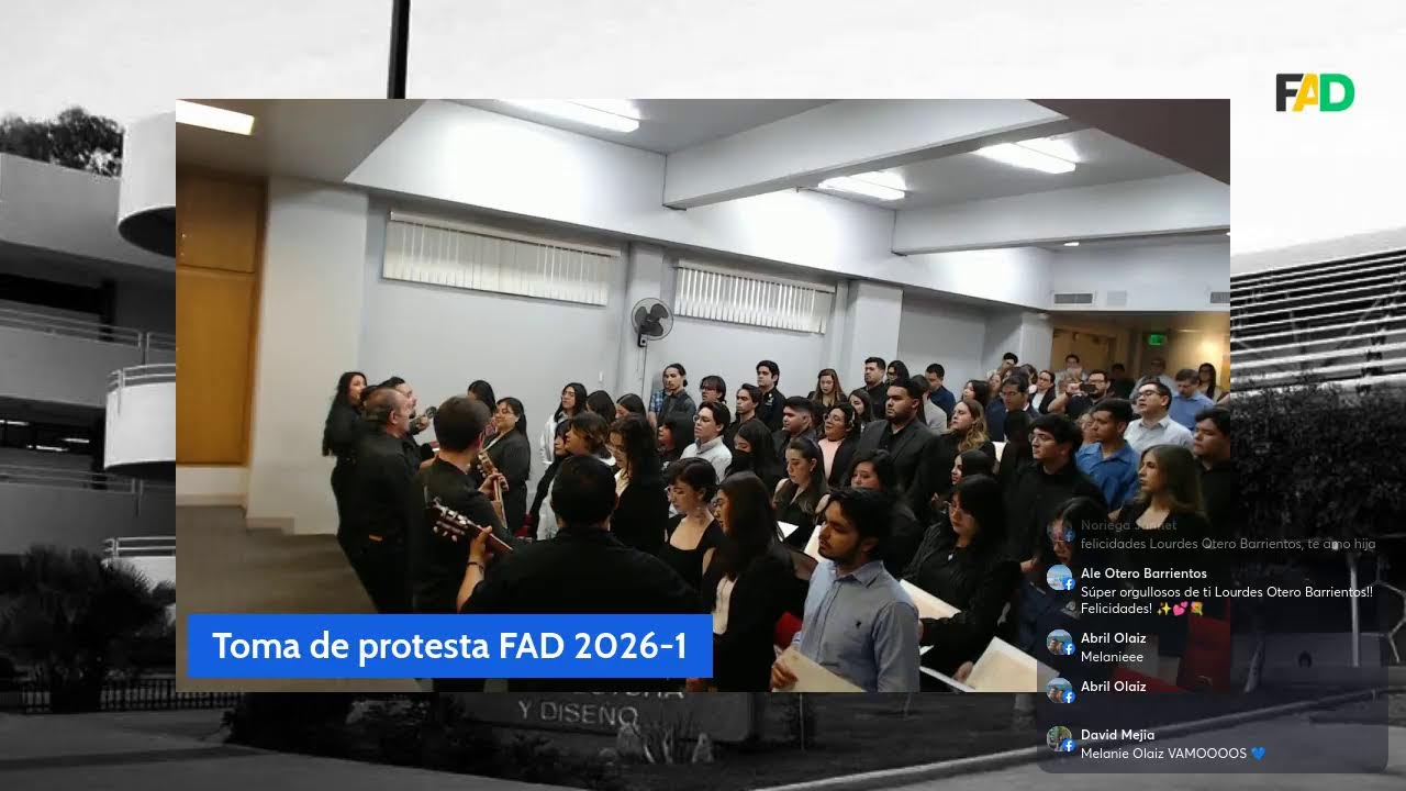 Toma de Protesta Licenciatura FAD