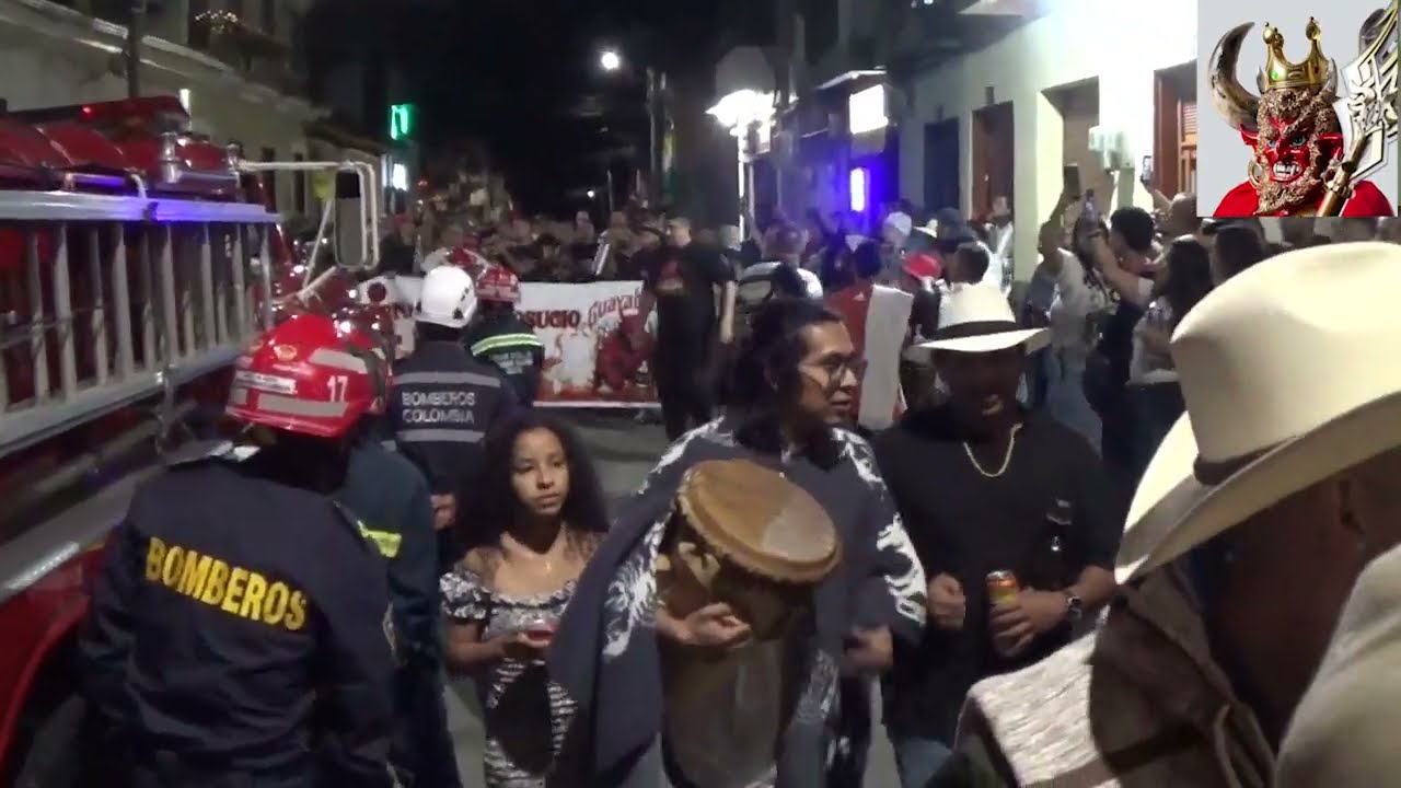 A contados minutos del Carnaval de Riosucio Caldas 2025 caminando con la gente.