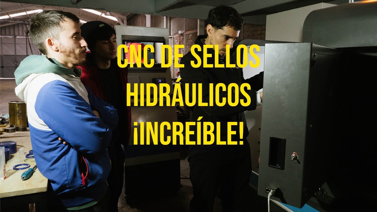 TORNO CNC PARA SELLOS HIDRÁULICOS, ENTREGA Y CAPACITACIÓN PROFESIONAL