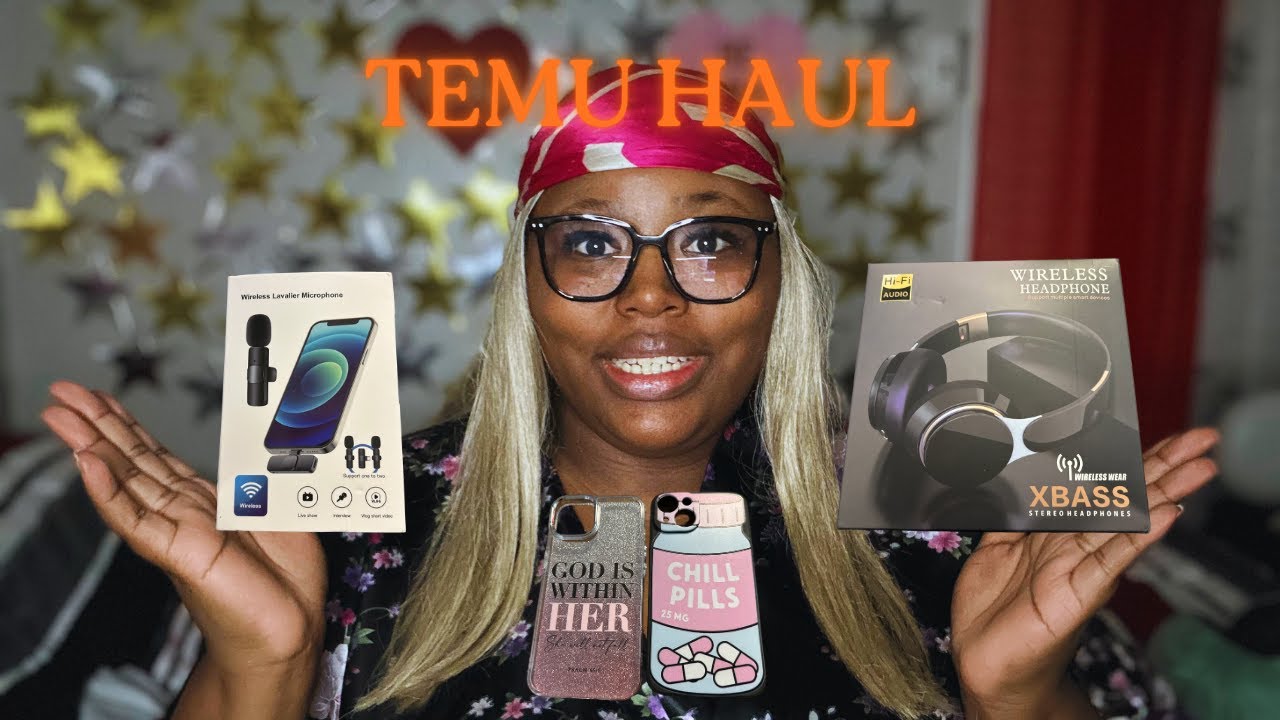 ASMR TEMU Haul + whispers  PT2