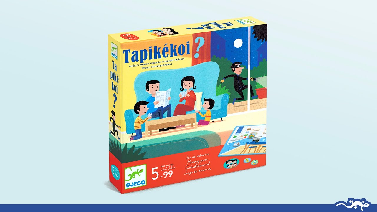 DJECO - Tapikekoi - Memory game (Recommendation List 2021 Kinderspiel des Jahres)