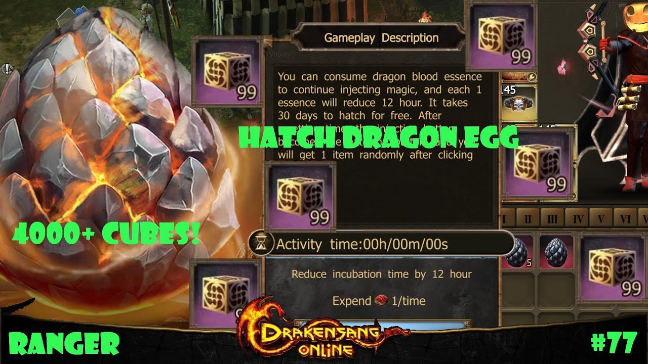 Drakensang Online &mdash; Яйцо дракона и откройте более 4000 кубиков! [Рейнджер]