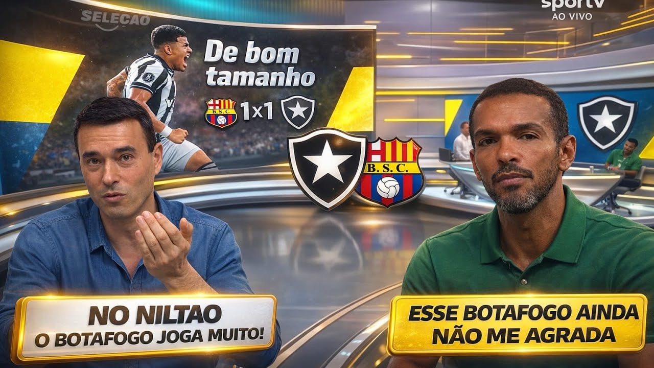 RIZEK DEU SHOW/ UM BOTAFOGO QUE VEM EVOLUINDO JOGO A JOGO. 