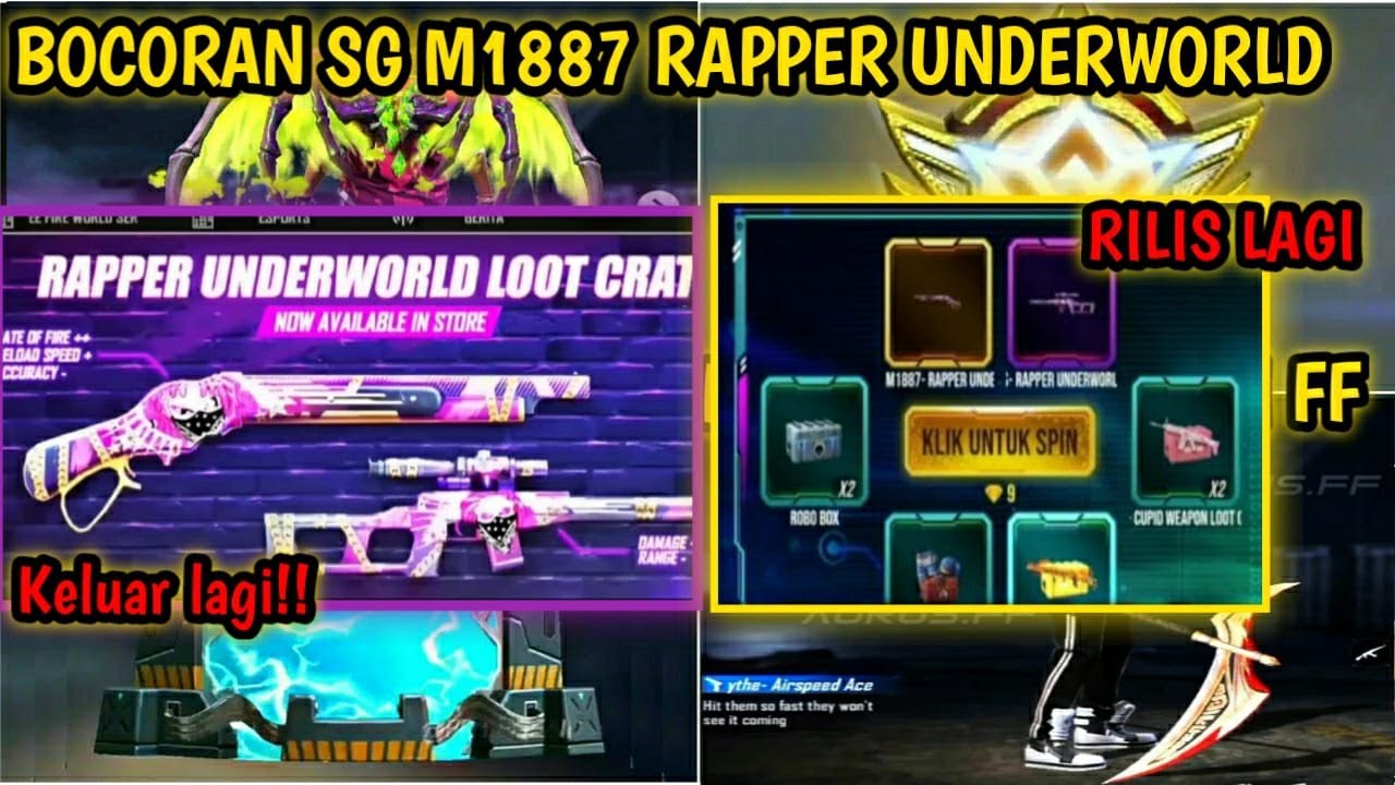 Info Kulgar‼️BOCORAN SG M1887 RAPPER UNDERWORLD KELUAR LAGI