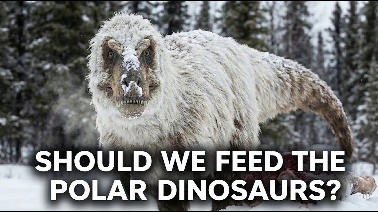 Shall we feed the polar dinosaurs?