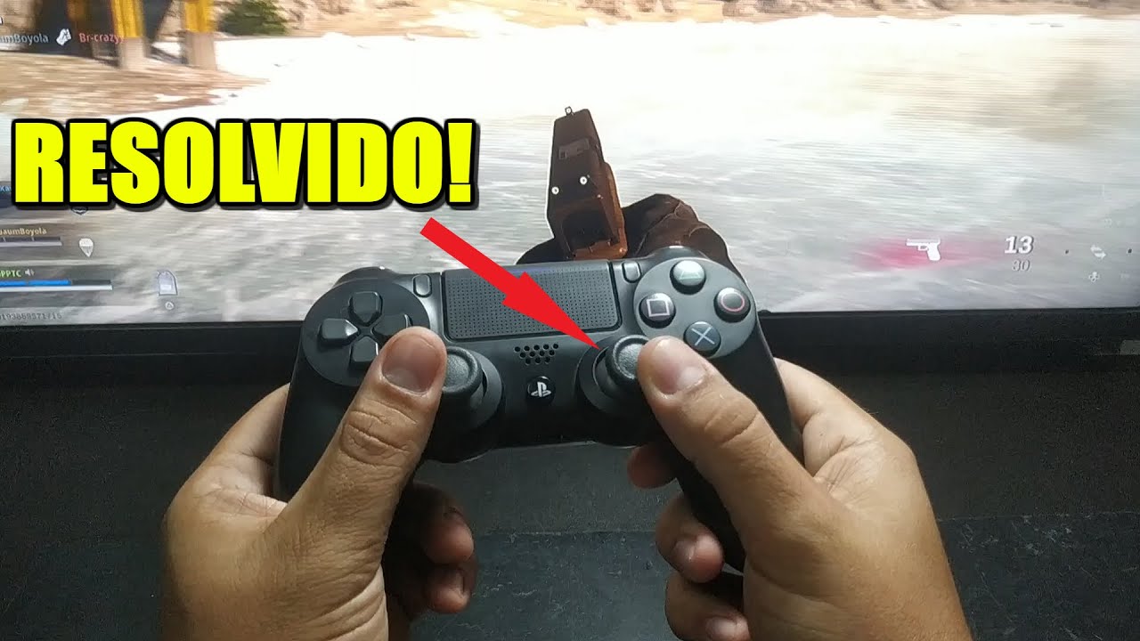 FAÇA ISTO SE SEU CONTROLE DE PS4 APRESENTAR PROBLEMA !