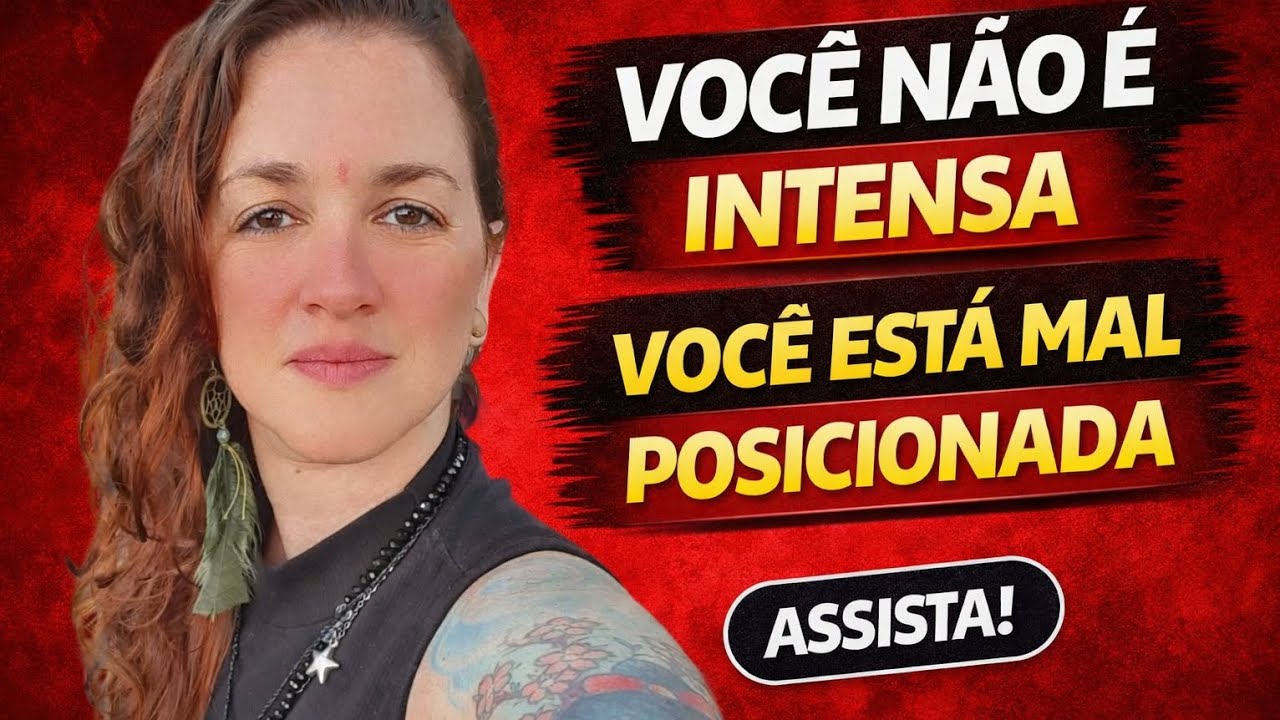 Mulher intensa assusta… ou você está fazendo errado?