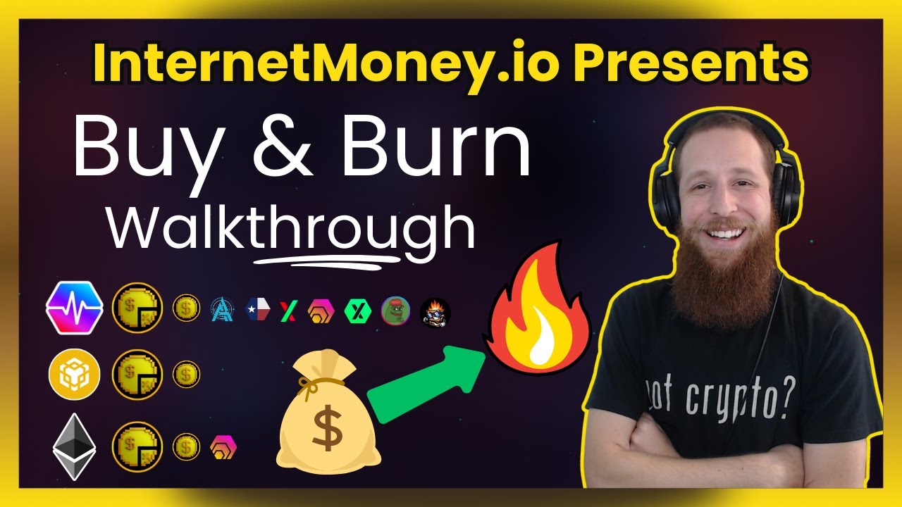 Пошаговое руководство и инструкции по покупке и сжиганию InternetMoney.io!