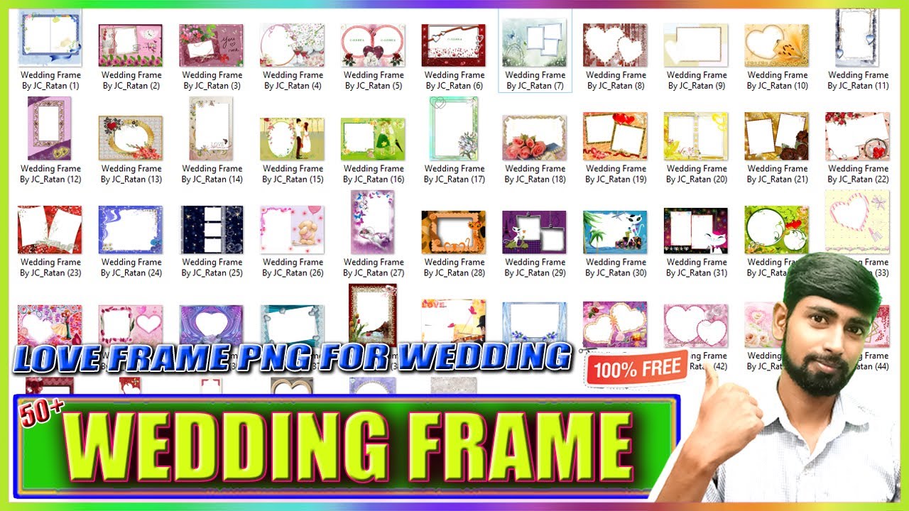 #part2  𝟓𝟎+ 𝐖𝐞𝐝𝐝𝐢𝐧𝐠 𝐅𝐫𝐚𝐦𝐞 𝟐𝟎𝟐𝟒 || wedding frame free || Love Frames in Png