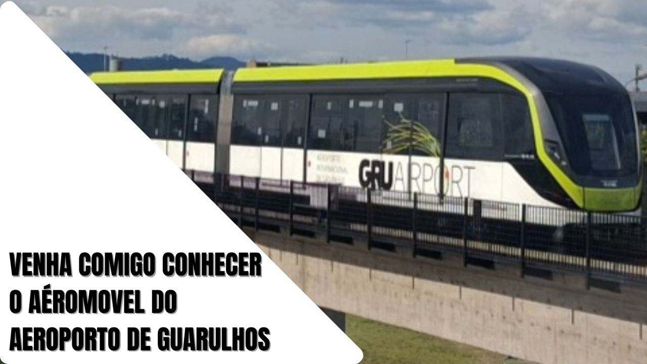 Fui Conhecer o Novo Transporte de Passageiros em Guarulhos - O Gru - Aeromóvel