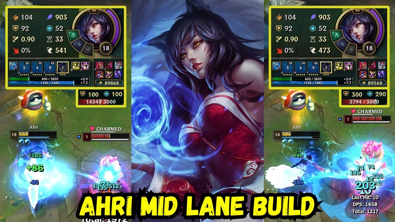 AHRI MID LANE AP BUILD - PATCH 26.10 - LEAGUE OF LEGENDS