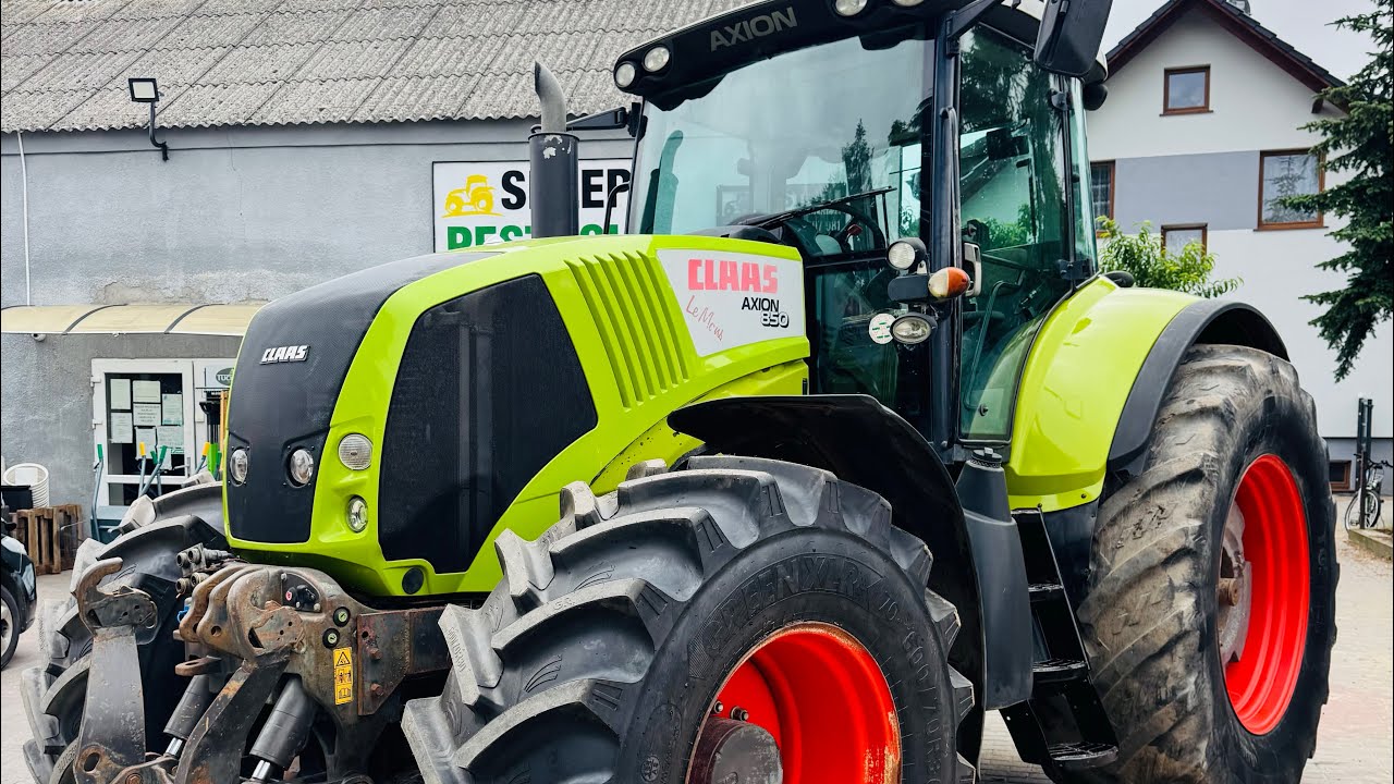 Claas Axion 850 CEBIS LE MANS, 2011r, 260 KM, MIĘKKA OŚ I KABINA, prezentacja/review/na sprzedaż 