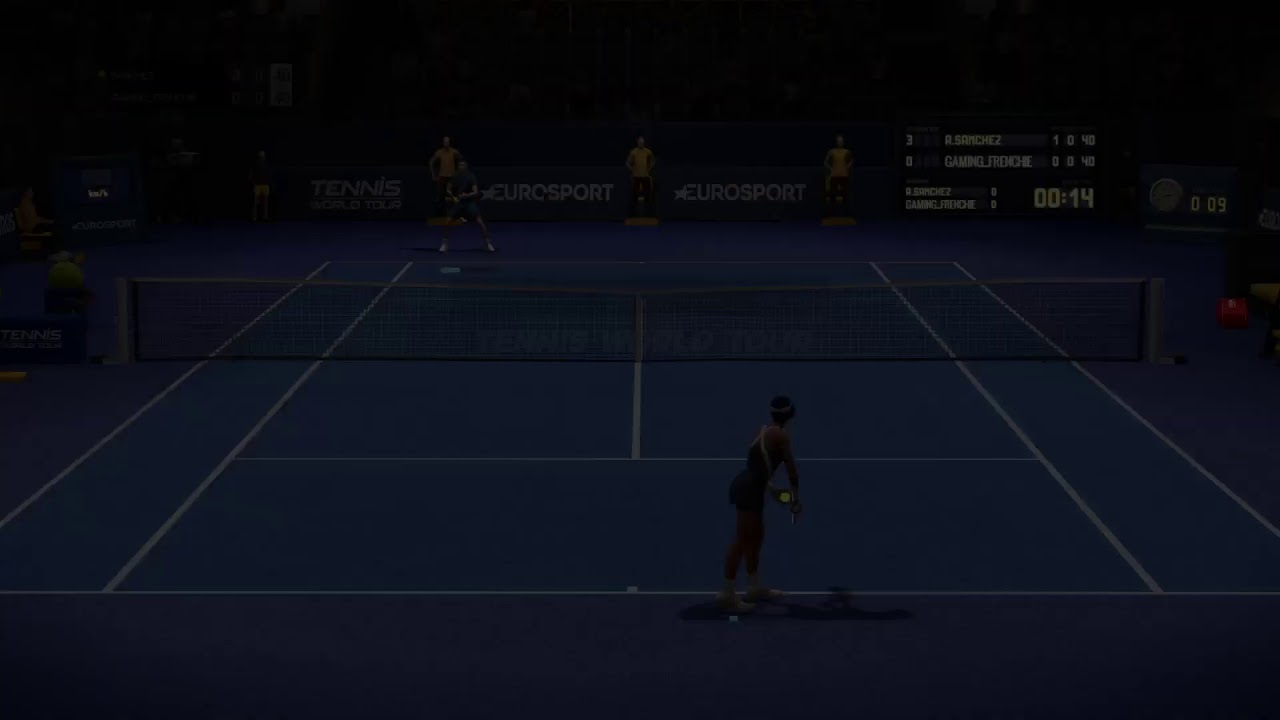 TENNIS WORLD TOUR - QUEEN ARANTXA SANCHEZ VICARIO VS GAMING_FRENCHIE 😂😂👉😉👏👏😡ragequit😡😂😂