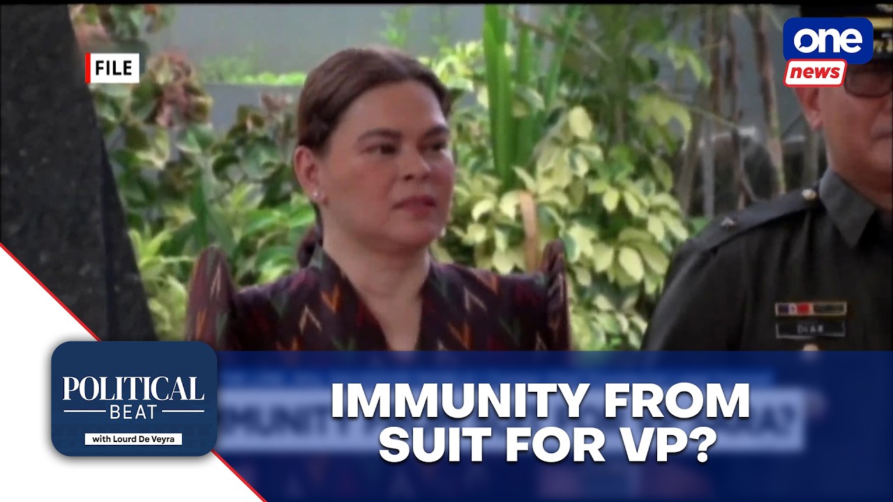 Panelo: Presidential immunity should also apply to VP Sara | Political Beat