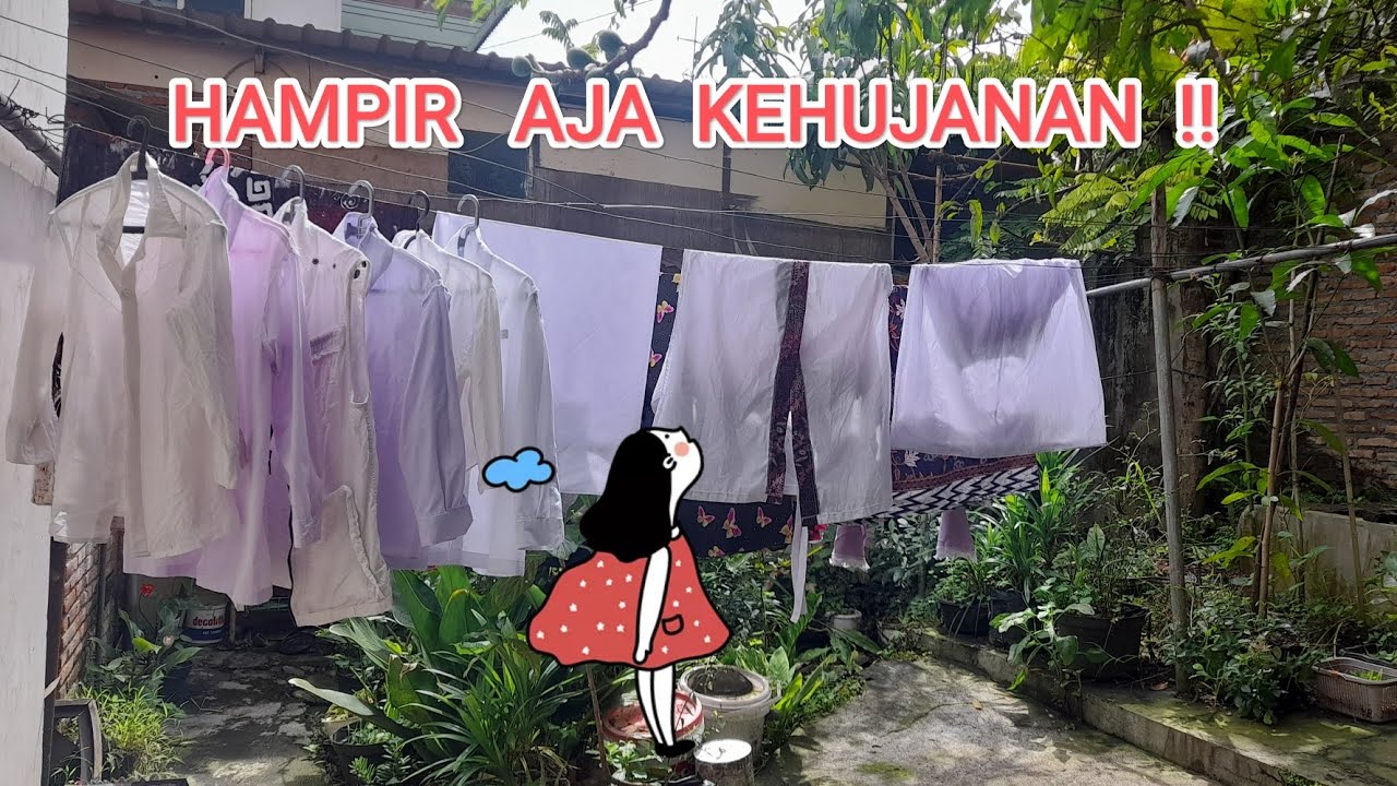Ya nyuci baju👚🧺 ya masak👩🏻‍🍳ya menjahit ✂️🧵 hehe 😅🤣