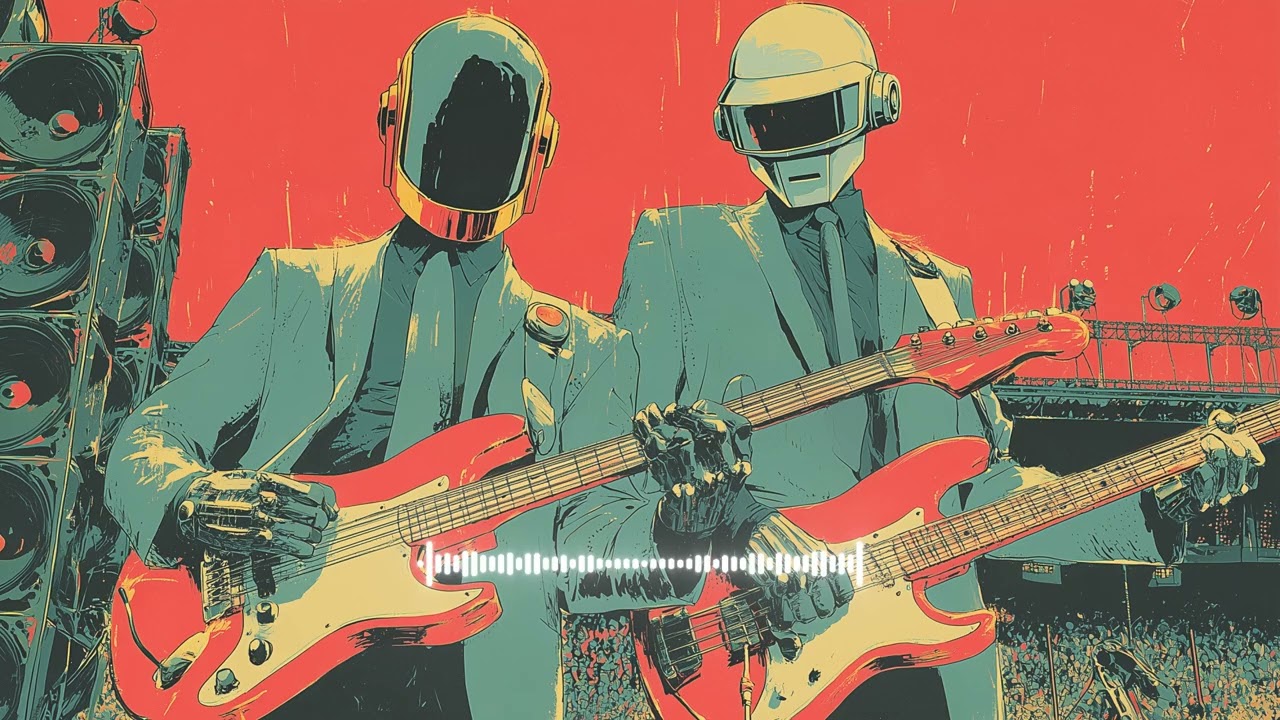 Daft Punk Mainstage Protocol🪩🤖 | Chill Disco, Electro Funk, Retro Groove Playlist #chilldisco