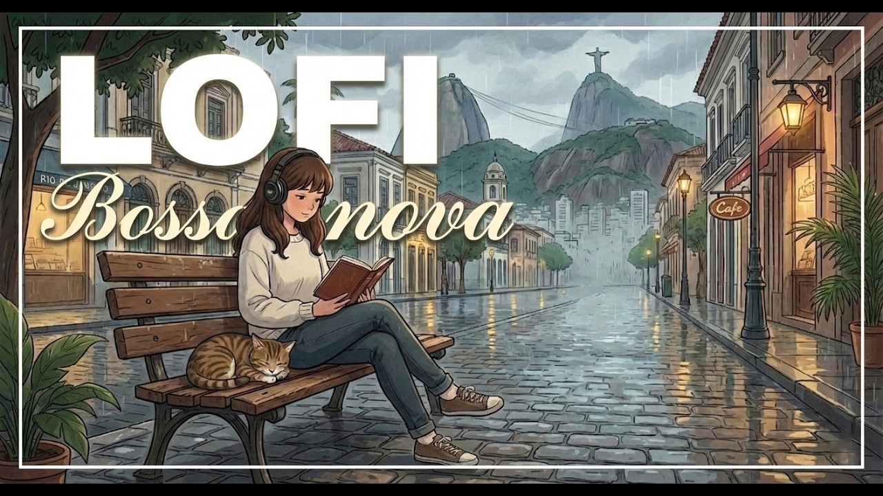 LoFi bossa nova br - relax, create, study and sleep song.🎶