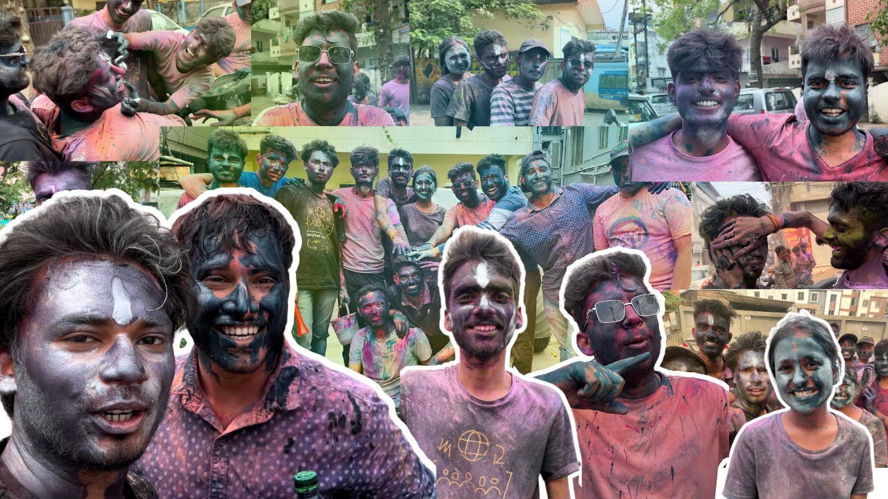 Indore Rangpanchami 2024 😲|| Holi With Friends || Indore India 🇮🇳