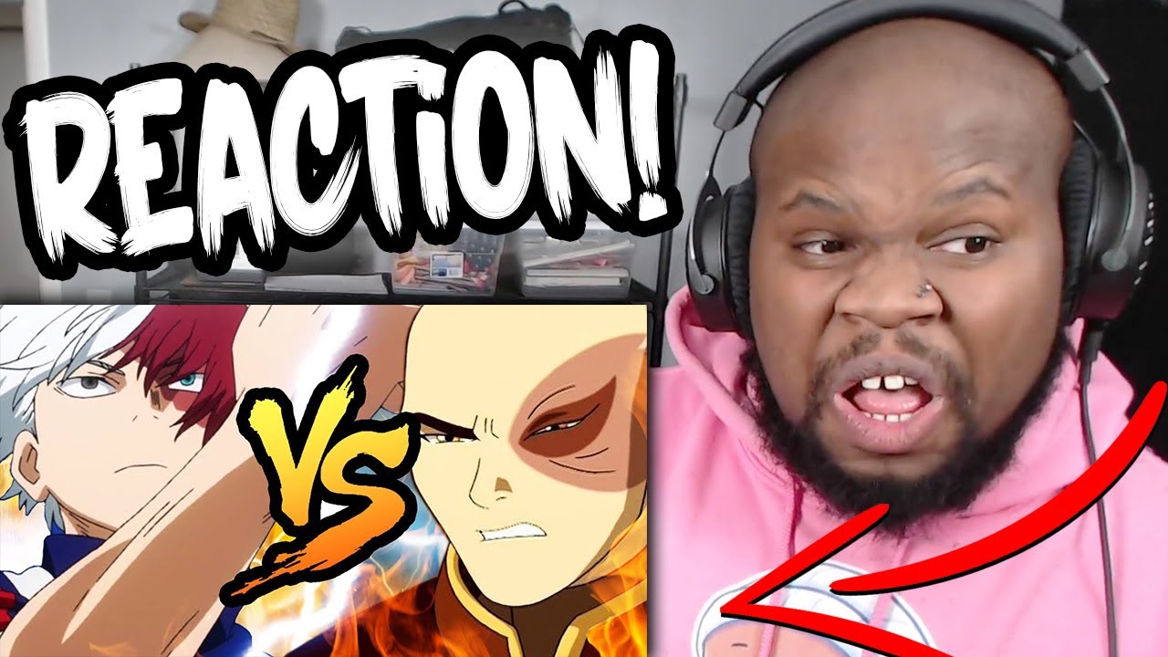 TODOROKI VS ZUKO RAP BATTLE REACTION | RUSTAGE ft. Zach Boucher