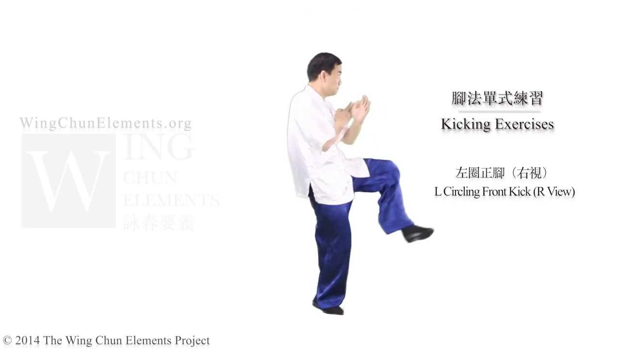 Basic Wing Chun Kicking Training (詠春腳法介紹)