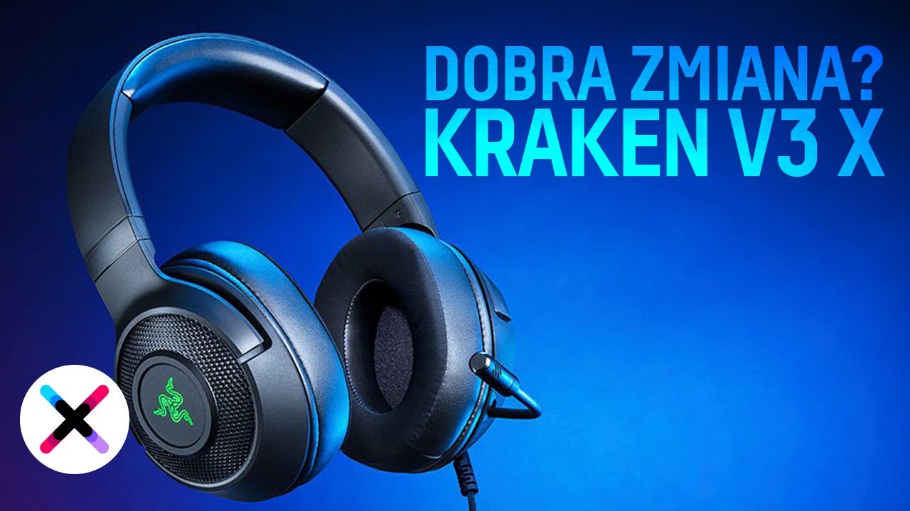 DOBRE KRAKENY? 🐍 | Test, recenzja Razer Kraken V3 X [+PROMOCJA]