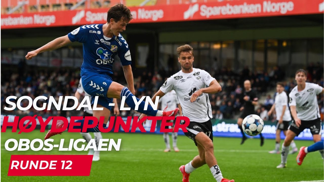 Sogndal - Lyn 1-2 (1-1)