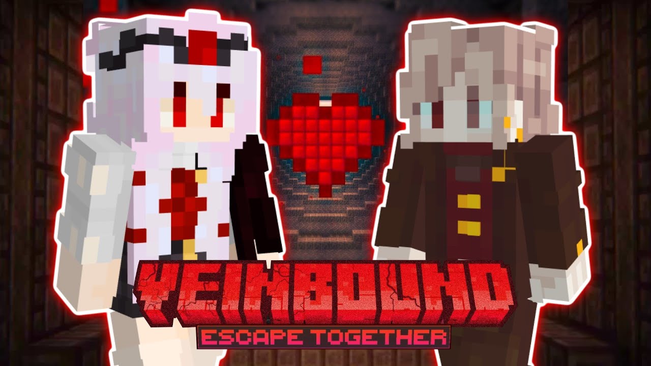 I Played VEINBOUND With InfiniteDrift | Minecraft Horror Escape Map