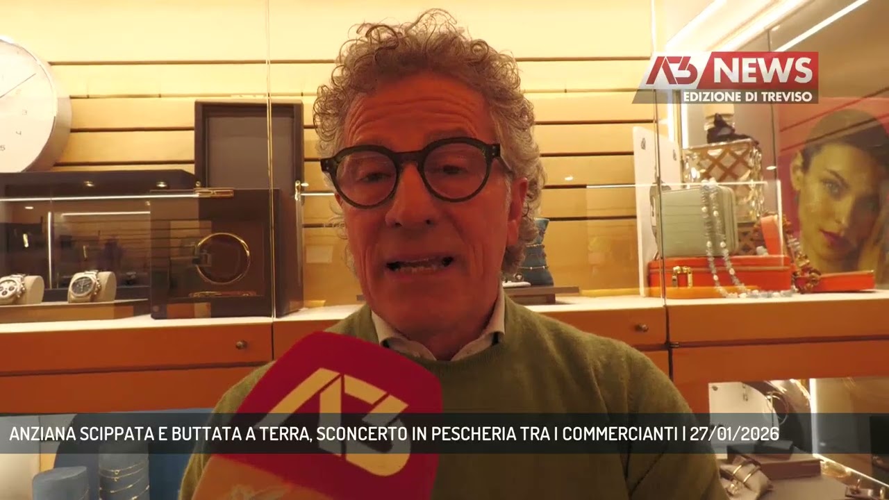 ANZIANA SCIPPATA E BUTTATA A TERRA, SCONCERTO IN PESCHERIA TRA I COMMERCIANTI | 27/01/2026