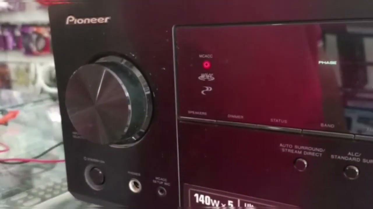 Como resetar o receiver Pioneer