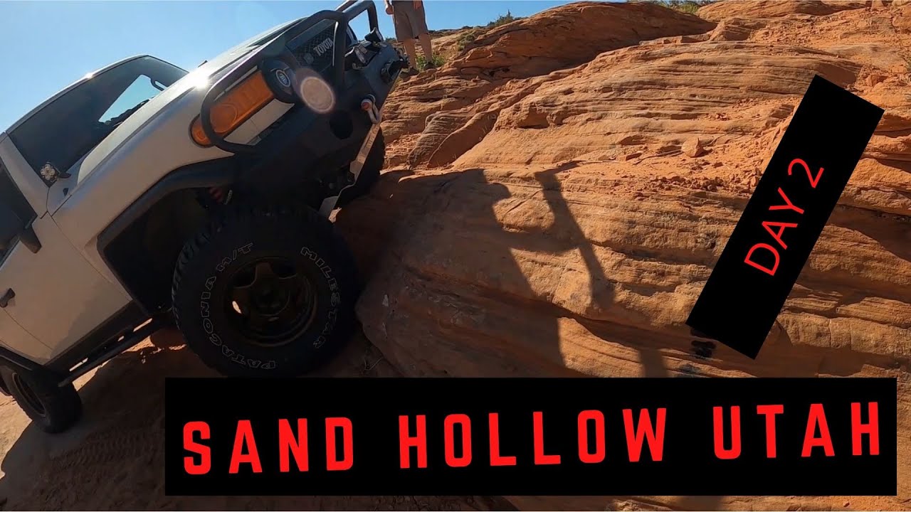 FJ Cruiser In Sand Hollow Day 2!
