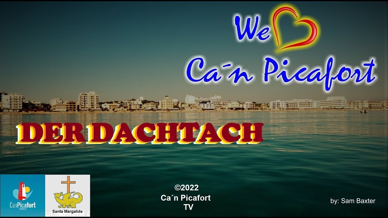 Mallorca, die Wochenschau aus Ca&acute;n Picafort, der Dachtach vom  17.11.2022