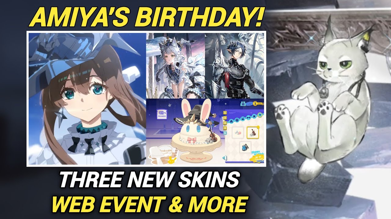 New Updates to Celebrate Amiya's birthday! [Arknights]