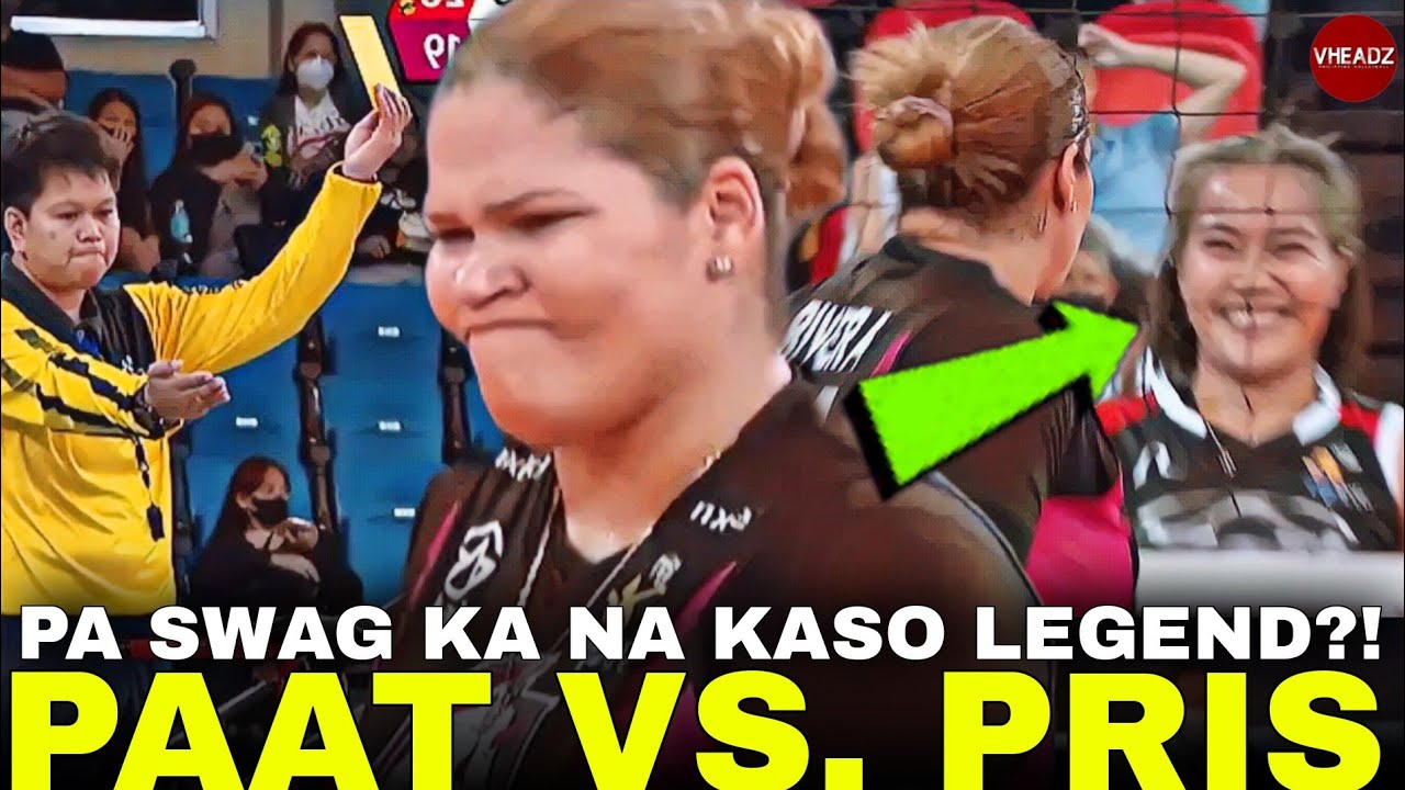 Prisilla Rivera Na-YELLOW CARD! Beastmode Sa Referee! Panalo Na Sana, Na-OLATS Pa!