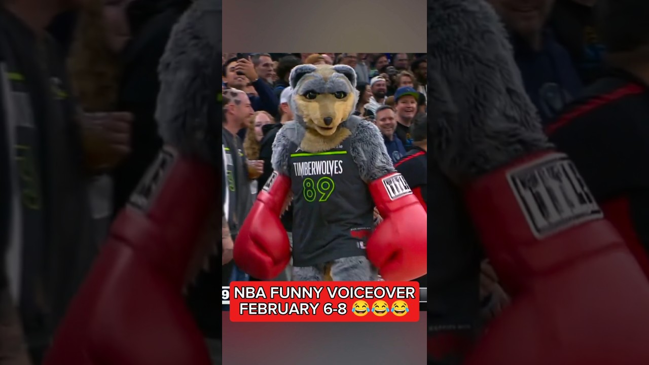 NBA FUNNY VOICEOVER 2/6-8/25 😂😂😂 #shorts
