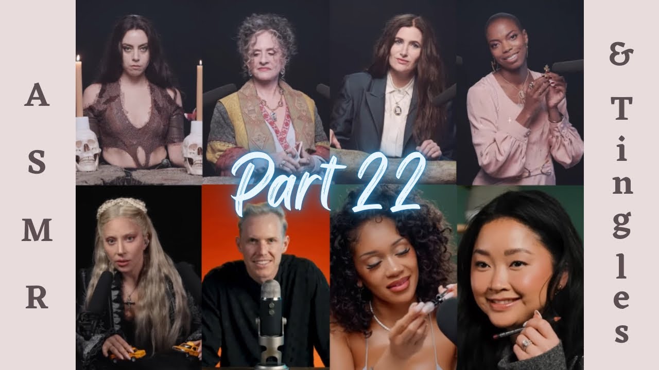 Celebrities ASMR (No Talking) Compilation - Part 22 | ASMR and Tingles