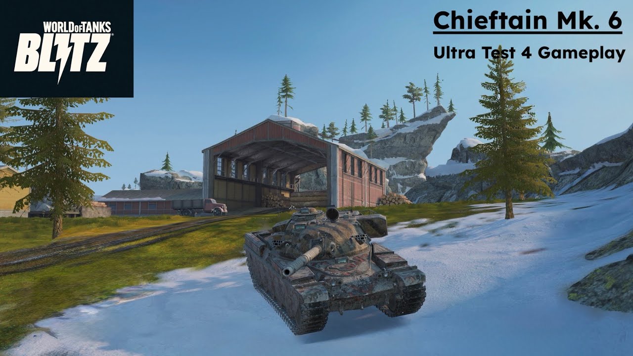 WoT Blitz: Reforged Update - Ultra Test 4 // Chieftan Mk. 6