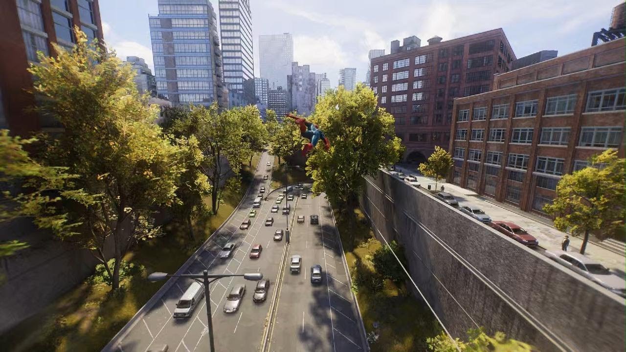 Freeroam con el traje nuevo de Spidey - Spiderman PS5