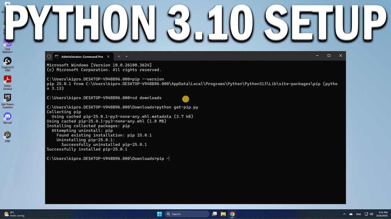 How To Install PIP in Python 3.10: PIP Install in Python - Easy Fix