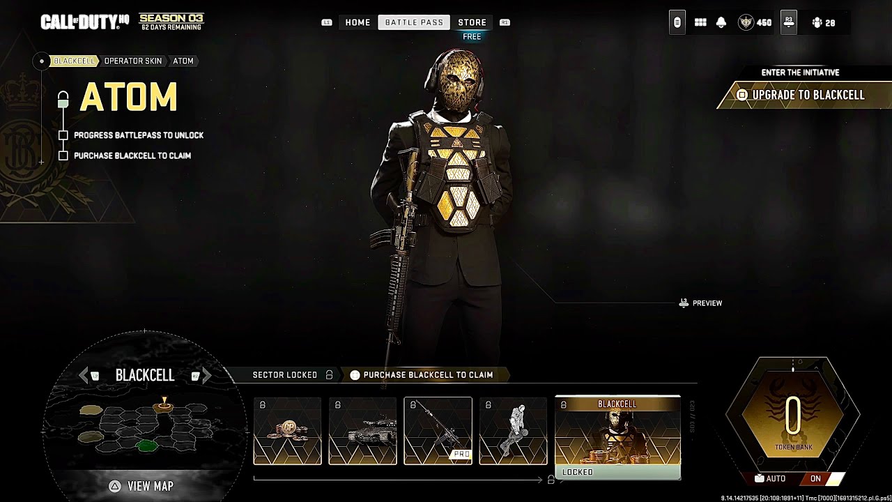 NEW MW2 UPDATE 1.17 ) SEASON 3 BLACKCELL PASS, FJX IMPERIUM, CRONEN SQUALL  (MW2 1.17 Patch)