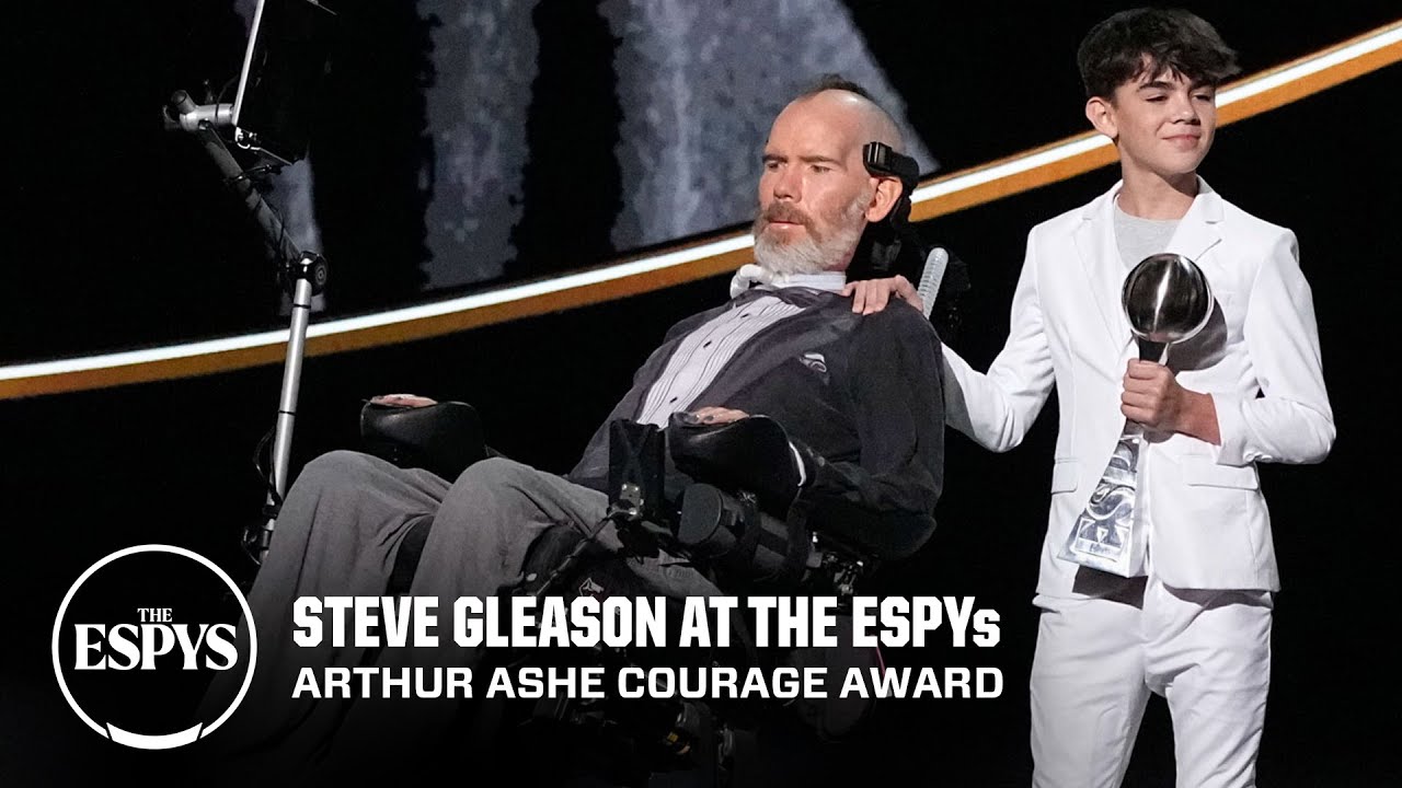 Steve Gleason at the 2024 ESPYs | New Orleans Saints
