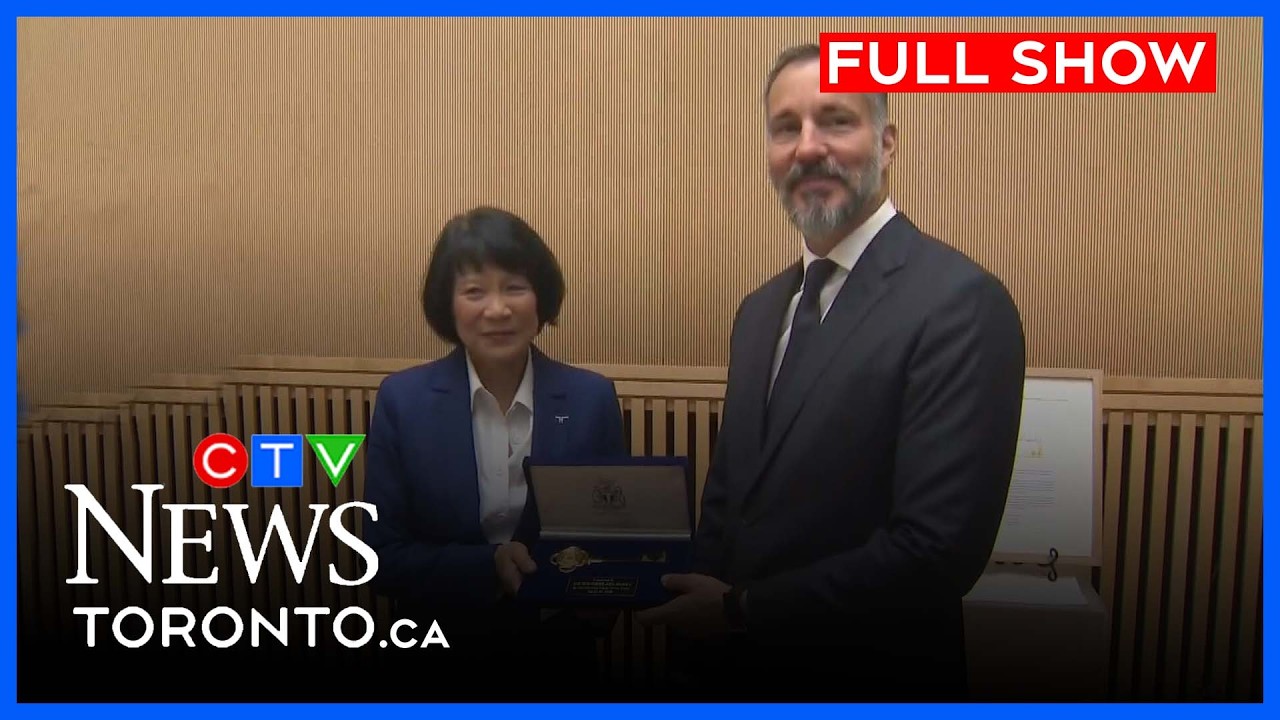 Ключ от Торонто вручен Его Высочеству принцу Ага Хану V | CTV News Toronto в полдень 30 марта 202...