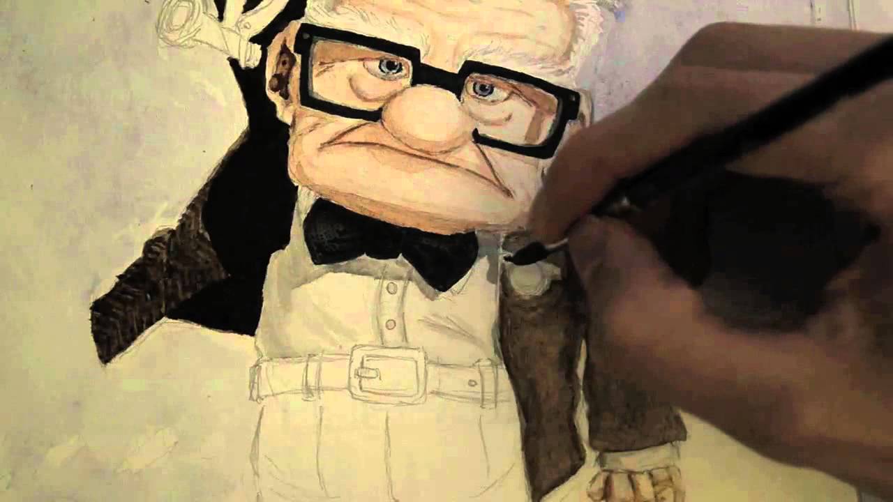 Speed Painting - Disney Pixar Movie UP